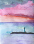 Lighthouse Sunset Print