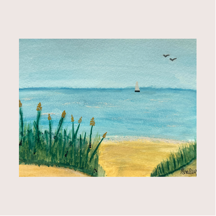 Beach Scene Original