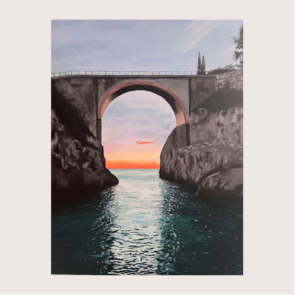 Fiordo Di Furore Bridge Print